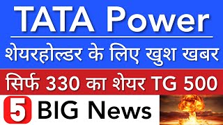 TATA POWER SHARE LATEST NEWS  TATA POWER SHARE NEWS TODAY  PRICE ANALYSIS  STOCK MARKET INDIA