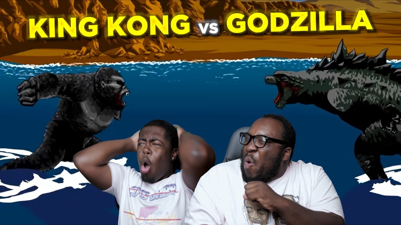 Godzilla vs. King Kong REACTION - @zimautanimation