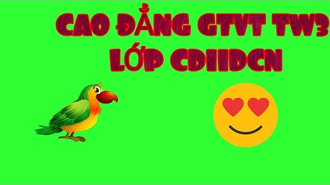 Trường Cao đẳng giao thông vận tải trung ương 3 | Lớp CD11DCN