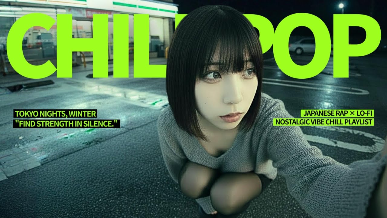 『コンビニ、午前2時の雨上がり。アスファルトの反射を見つめて。』日本語ラップ / チルポップ / Lo-Fi HIPHOP【邦楽PLAYLIST】