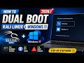 Kali Linux Dual Boot Windows 11 – Fix Blinking Cursor, TTY Login &amp; Boot Errors [2026]