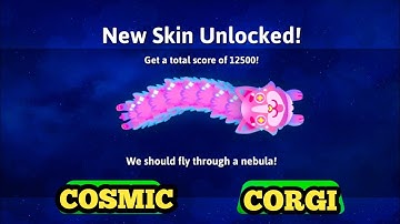 Wow! New Cosmic Corgi Skin Unlocked! New Snakes In Space Event Gameplay #snakeio #snakegame