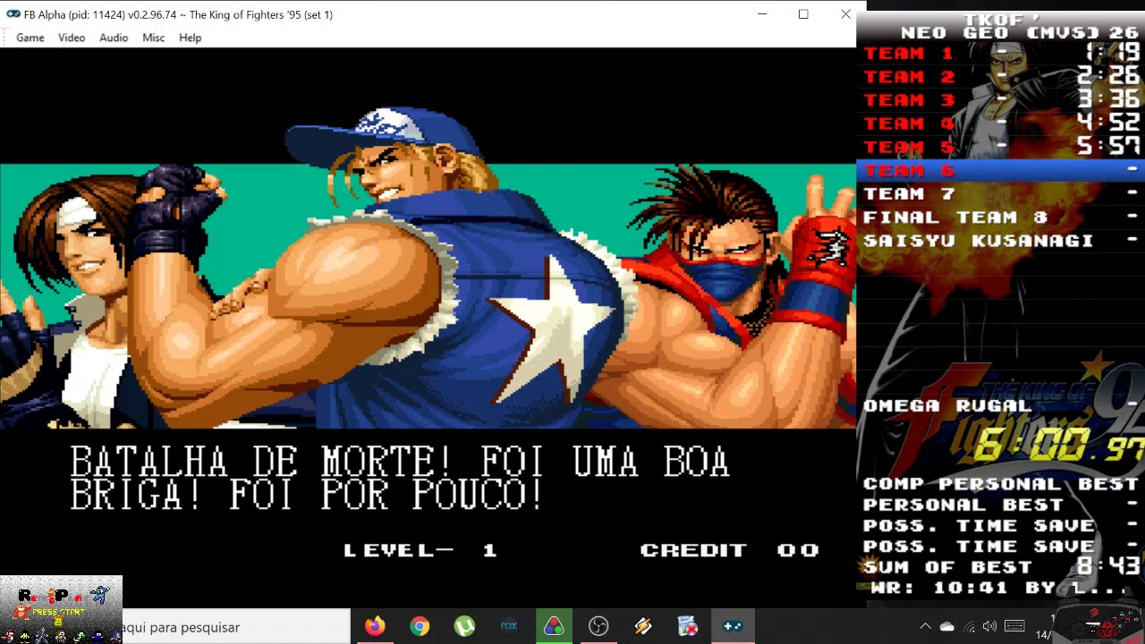 The King Of Fighters 98 - Speedrun