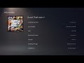 PS5 Jailbreaks - Grand Theft Auto V 1.10 Install Speed Test