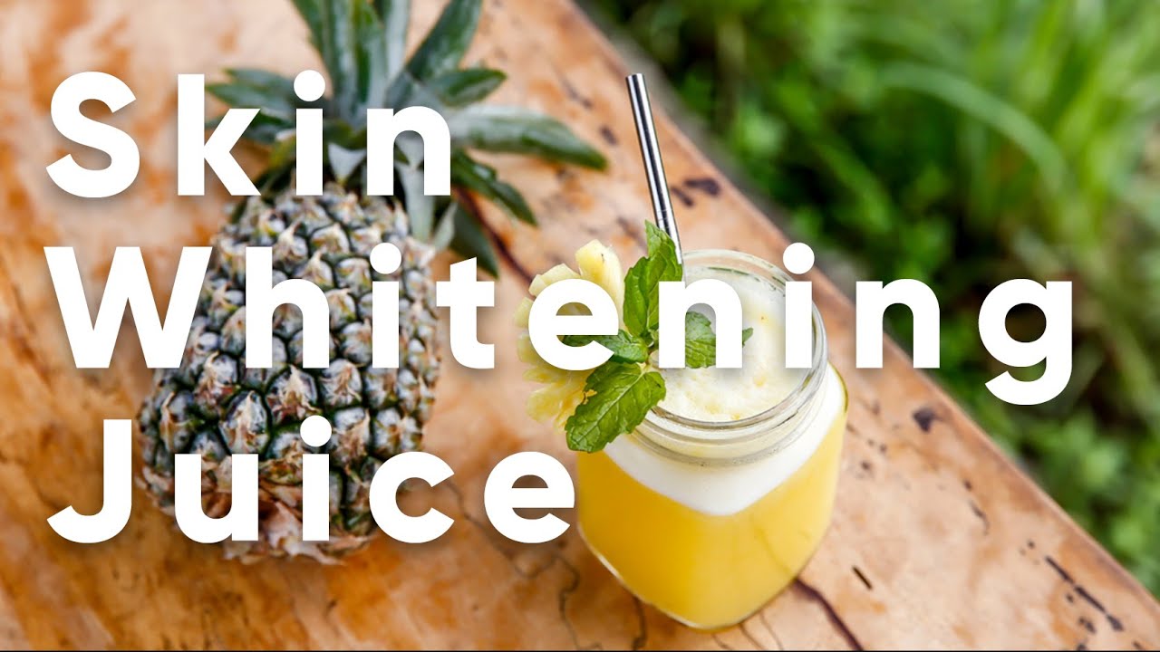 Skin Whitening Juice Pineapple Lemon Honey Special YouTube