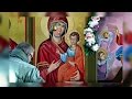 Image of Icon of the Virgin Mary weeps  HD video
