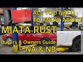 Miata Rust: NA &amp; NB. Different Chassis. DIFFERENT issues!