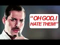 Freddie Mercury Names The Five Musicians He Hates Most!