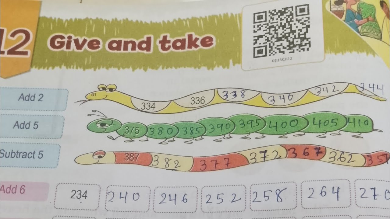 Give And Take Math Problem | Class-03 maths Chapter -12 | give and take | page no -150 and 151 ...