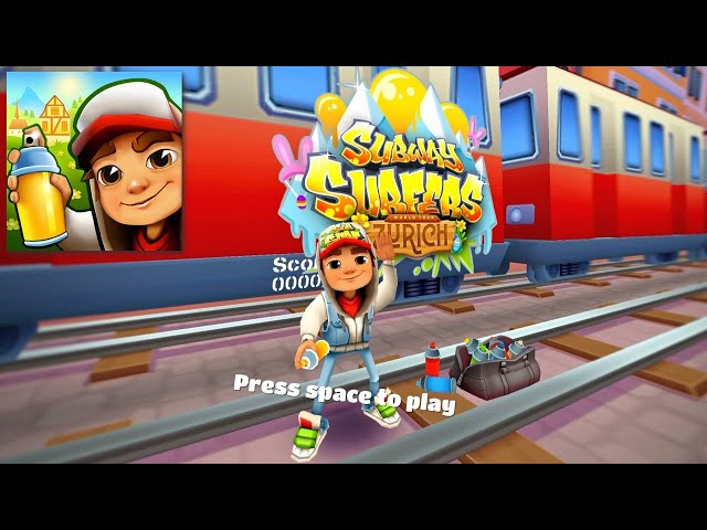 Subway Surfers - Full Screen Gameplay Walkthrough Zurich 2020 