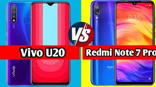 Vivo U20 vs Redmi Note 7 Pro | Full Detailed Comparison | Camera, Price, Performance,...Tech Reveal