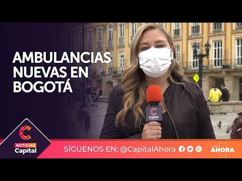 Nuevas ambulancias para Bogotá