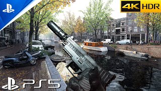 AMSTERDAM (PS5) Immersive ULTRA Realistic Graphics Gameplay [4K60FPS] Call of Duty