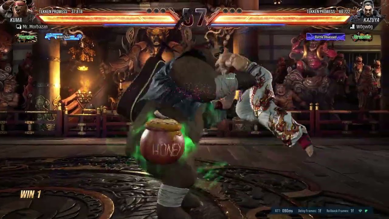 Glorious Kazuya Perfect! - Morba-Shorts - Tekken 8 Online