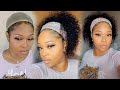 No Lace! No Glue! | Realistic Ponytail Using A Headband Wig Thats Looks So Natural | YgWigs