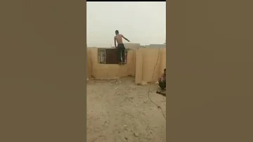 لحضة اصابة ابطال الحشد بصاروخ قاذفه شوفو شلون انفجر 
