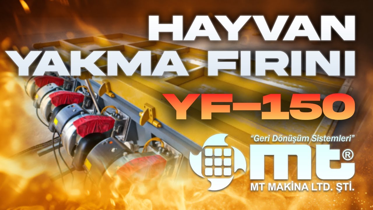 YF-150 Hayvan Yakma Fırını | Orta Ölçekli Tesisler İçin