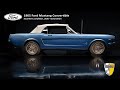 Top down driving in a 1965 Ford Mustang!