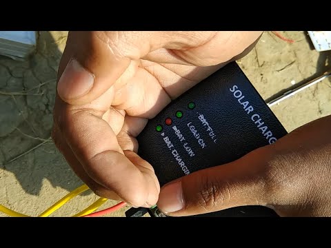 सौर कंट्रोलर, बॅटरी आणि इन्व्हर्टर यासह सौर पॅनेल कसे स्थापित करावे step by step in मराठी