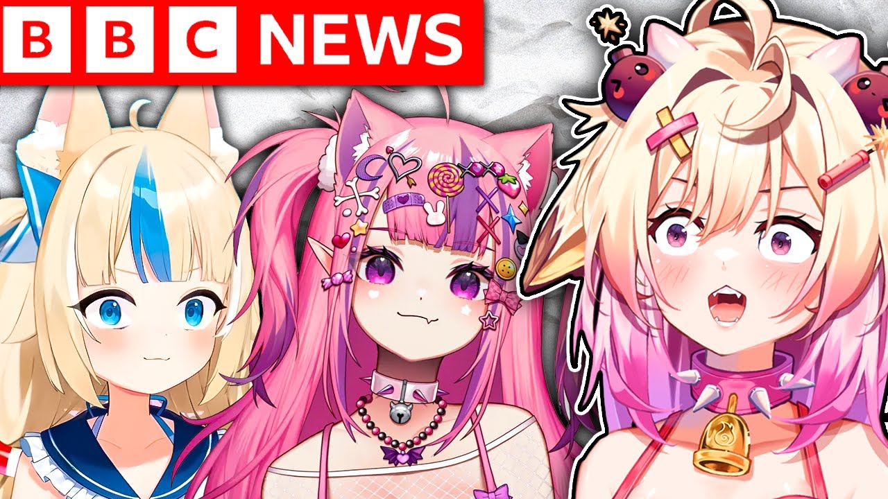 Vtubers на BBC NEWS?? | Реакция Rosiebellmoo