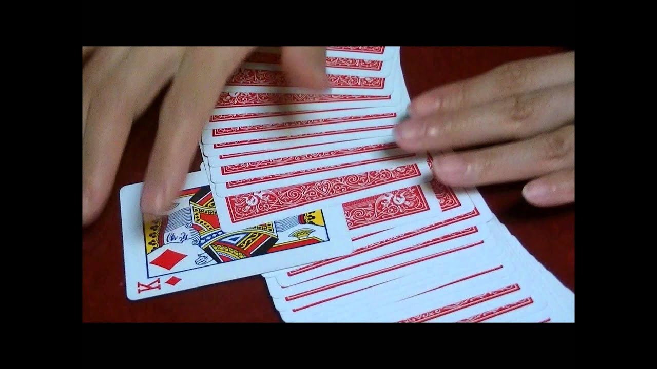 トランプマジック 簡単ですぐにできるけどすごいカード当て手品
