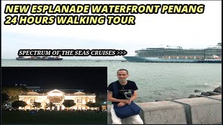 VERY BEAUTIFUL !! NEW ESPLANADE WATERFRONT GEORGETOWN PENANG WALKING TOURS ~ PENANG TRAVEL GUIDE