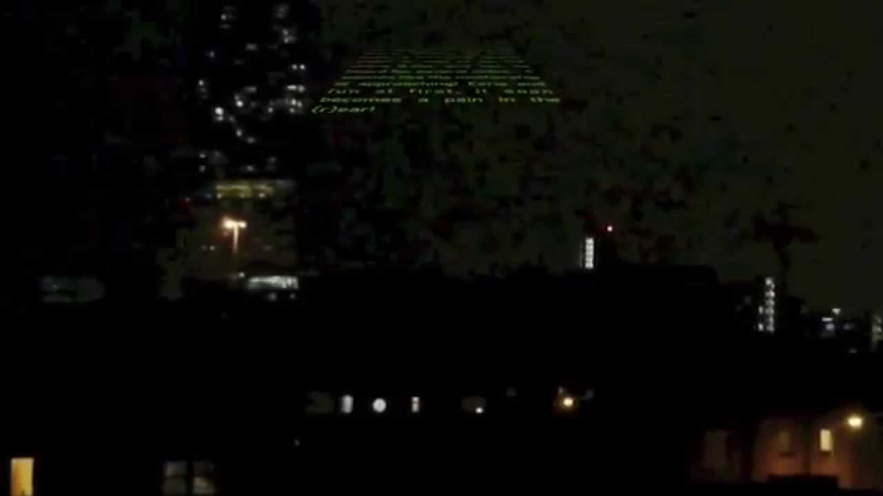 Beetham Tower, Manchester, UK. Humming in high winds.