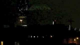 Beetham Tower, Manchester, UK. Humming in high winds.