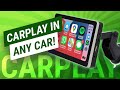 How to add CarPlay to ANY CAR (Coral Vision Apple CarPlay Dashboard Console Review)