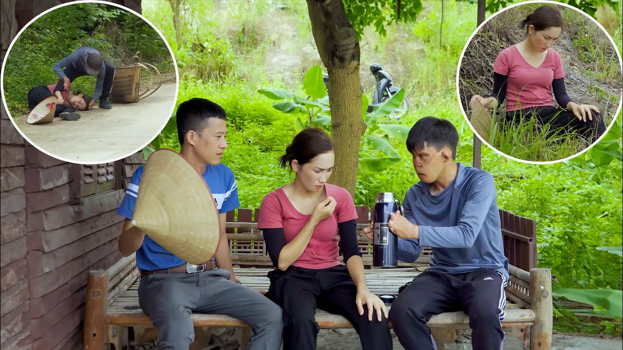 Ly Thi Hoa suddenly fainted on the side of the road | Luckily, Mr. Tuan ...