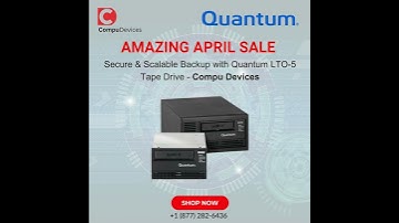 Secure & Scalable Backup with Quantum LTO-5 Tape Drive! #storage #devices #compudevices #quantum