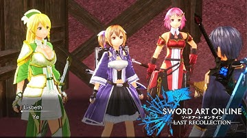 (4K) Sword Art Online - Last Recollection - PS5 Gameplay (Demo)