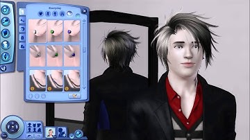 The sims 3 supernatural:Lets create a sexy Vampire