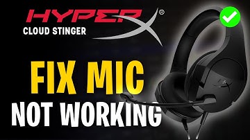 Hoe de microfoon op de HyperX Cloud Stinger te repareren (HyperX Cloud Stinger-microfoon reparere...