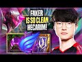 FAKER IS SO CLEAN WITH HECARIM! - T1 Faker Plays Hecarim JUNGLE vs Viego! | Season 2022