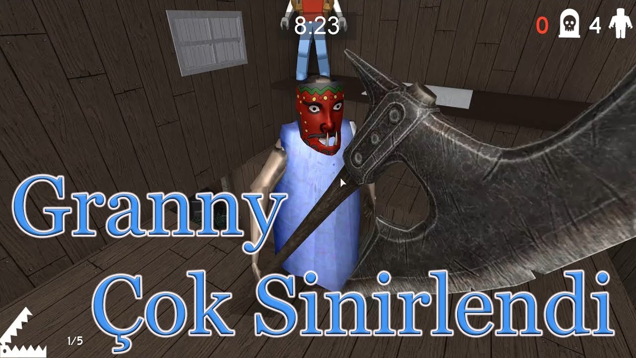 Granny çok Sinirlendi Roblox Granny Pratik Oyun - uzaylilardan ka#U00e7i#U015f roblox escape area 51 obby