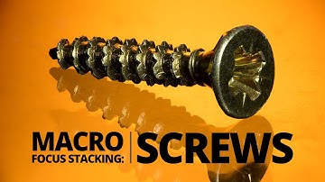 Screw Macro Photography Tutorial - 150+ photo stacks with Helicon Focus