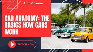 Сar anatomy: The Basics / How cars work?  "3D ANIMATION"