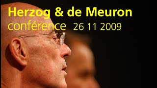 [conférence] Herzog & de Meuron