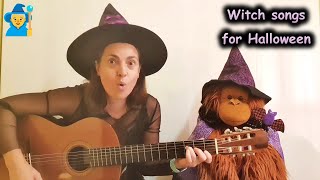 Witch songs for Halloween | Nursery rhyme & kids song collection to sing along
