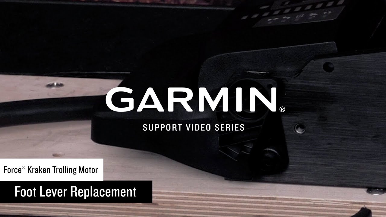 Garmin Support Force® Kraken Trolling Motor Foot Lever Replacement