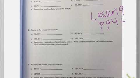 Eureka Math Module 1 Lesson 9 Homework