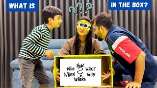 What's in the Box challenge | Reyansh VS Daddy VS Mummy | Reyansh Khatwani Vlogs