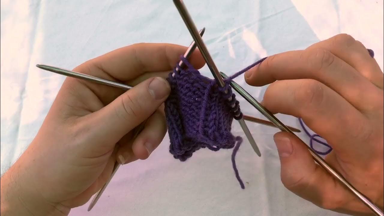 How to prevent uneven knitting on DPNs the easy way! YouTube