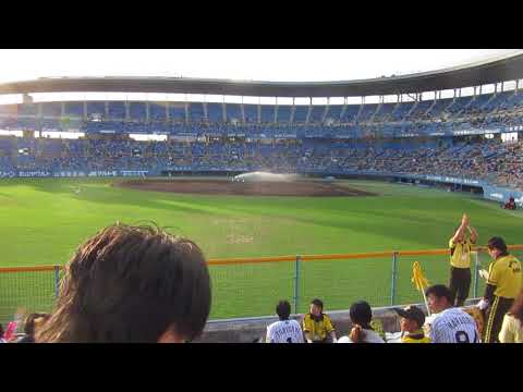 阪神タイガース　スタメン発表　＠20180425　松山
