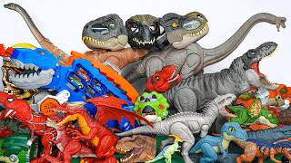 Jurassic World Unboxing Review ASMR | Hotwheels Trex Dreadnoughtus Devour Trex Dragon Indominus Rex