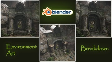 Blender Tutorial | Breakdown of Ancient temple gate | A quick guideline to create Environment art