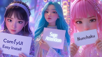 1.ComfyUi 간편 설치 Sage Attention과 Nunchaku까지 사용 가능한 설치 방법