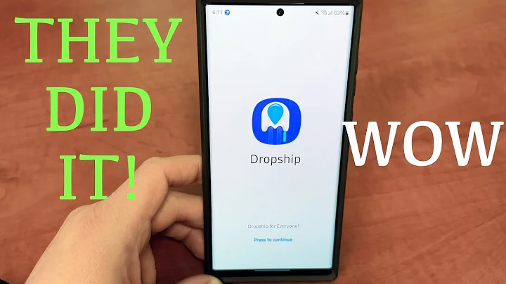 Samsung Unveils Dropship: The Ultimate File Sharing Solution