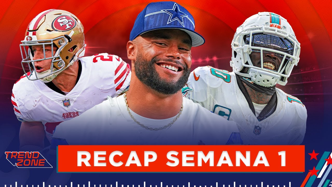 Cowboys y 49ers DOMINANTES; Tua es REAL | LAS IMÁGENES DE LA SEMANA 1 NFL TrendZone